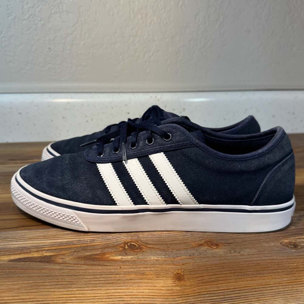 Adidas Adi-Ease Shoes Navy White Size 11